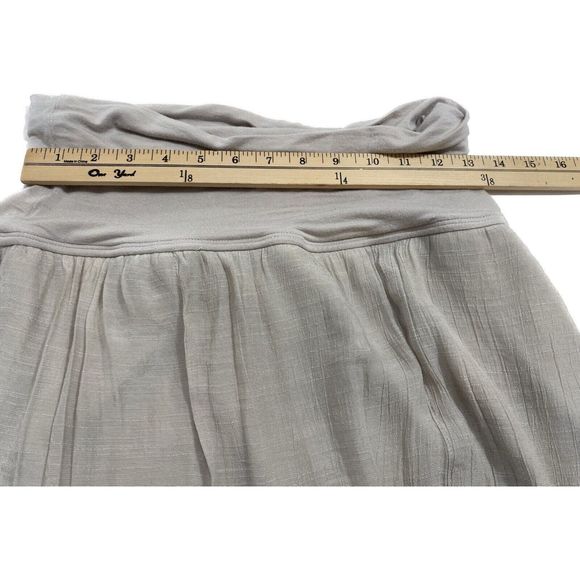 ABG Beige maxi skirt boho bohemian Women's Size Medium - Picture 4 of 8